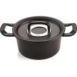 Original Profi Collection Gusseisen Topf 2,5 l, schwarz