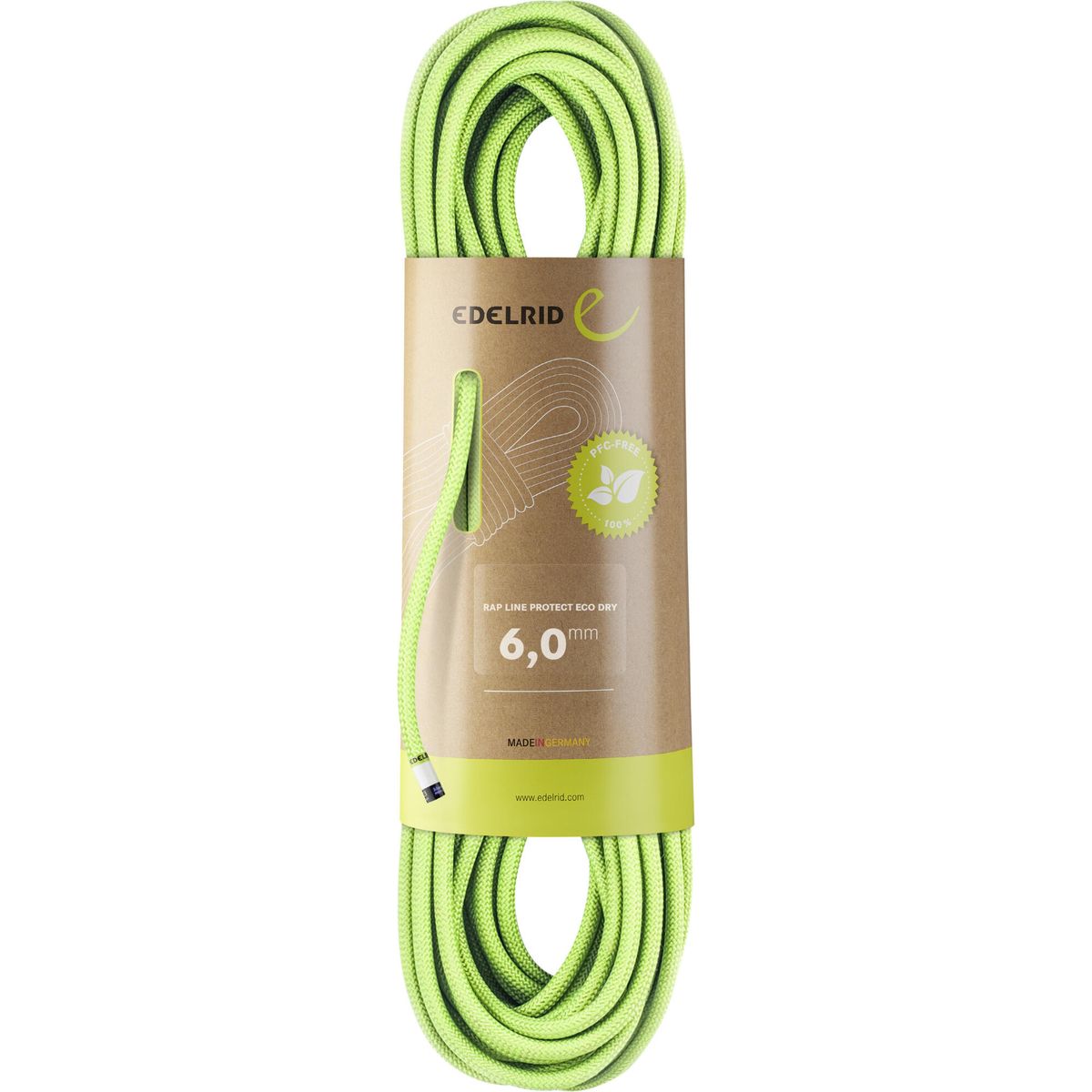 Edelrid Rap Line Protect Eco Dry 6,0mm II oasis (138) 100 M 713881001380