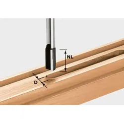 Festool Nutfräser HW S8 - 490973