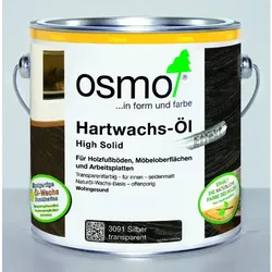 OSMO Hartwachs Öl High Solid EFFEKT 3091 Silber transparent 2,5 Liter