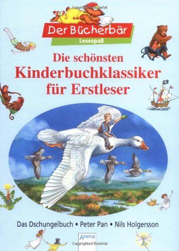 Die schönsten Kinderbuchklassiker für Erstleser - Das Dschungelbuch, Peter Pan, Nils Holgersson. Der Bücherbär: Lesespaß - Preis vom 19.10.2026 19:33:35 h