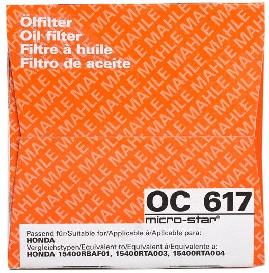 MAHLE OC 617 Oil filter