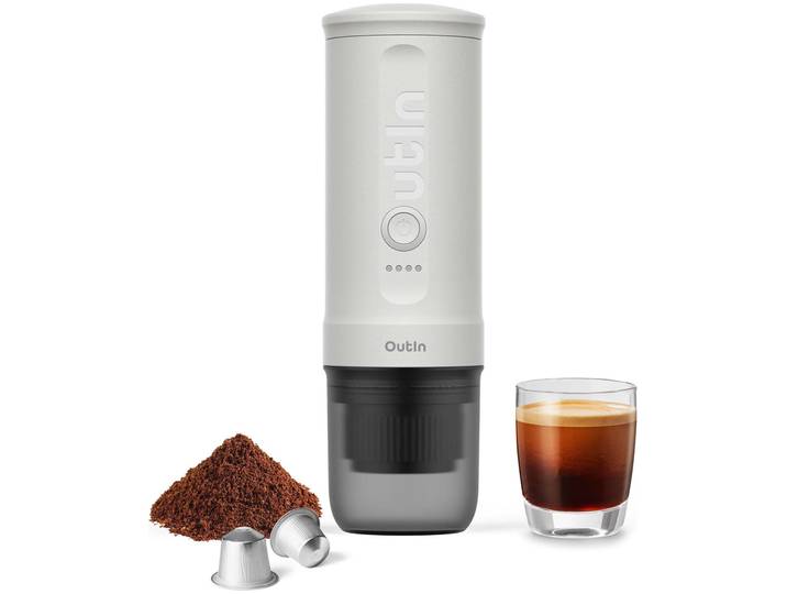 OutIn Tragbare Espressomaschine Nano white