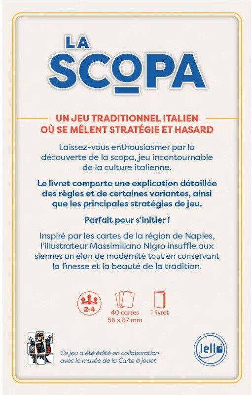 iello Cartes Traditionnelles : Scopa