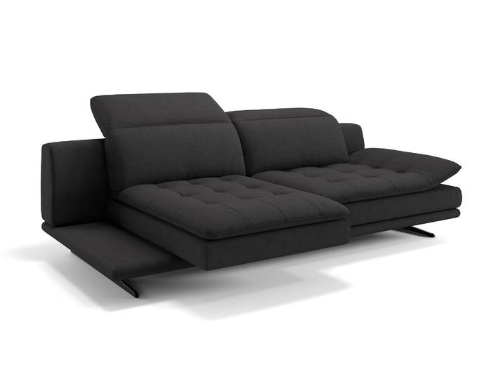 Stoff Couch NIZZA Relaxcouch Sofagarnitur