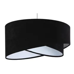 HÄNGELEUCHTE Schwarz 50/23 cm
