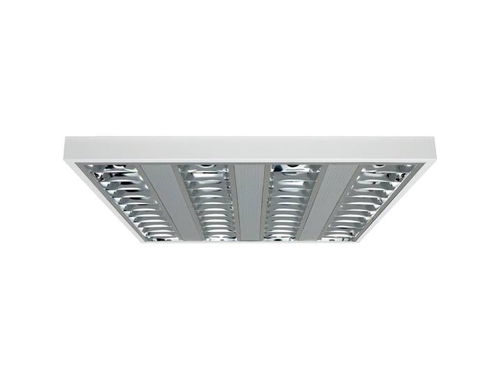 Led-Deckenleuchte Nostal Q Led, Weiß, Metall, rechteckig, 62x4x62 cm, Farbtemperaturwechsler, Lampen & Leuchten, LED Beleuchtung, LED-Deckenleuchten
