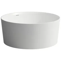LAUFEN Val freistehende Badewanne H2312820000001 130x130cm, rund, weiß