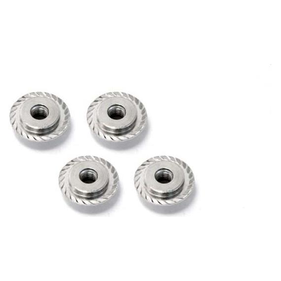 HPI Mutter Mit Flansch M5x8mm (silver/4stk) (M5) (Z671)