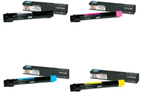 Lexmark X950X2G pack toners