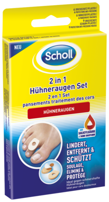 Scholl's Wellness Company GmbH SCHOLL 2in1 Hühneraugen Set 1 P 17240501