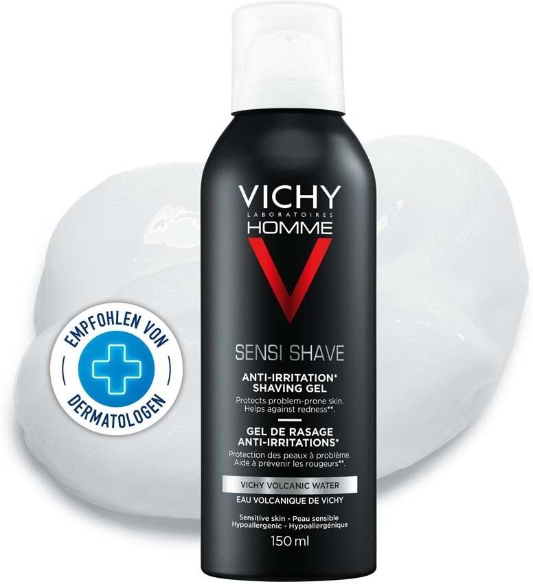 Vichy Homme Rasiergel Anti-Hautirritationen 150 ml Gel