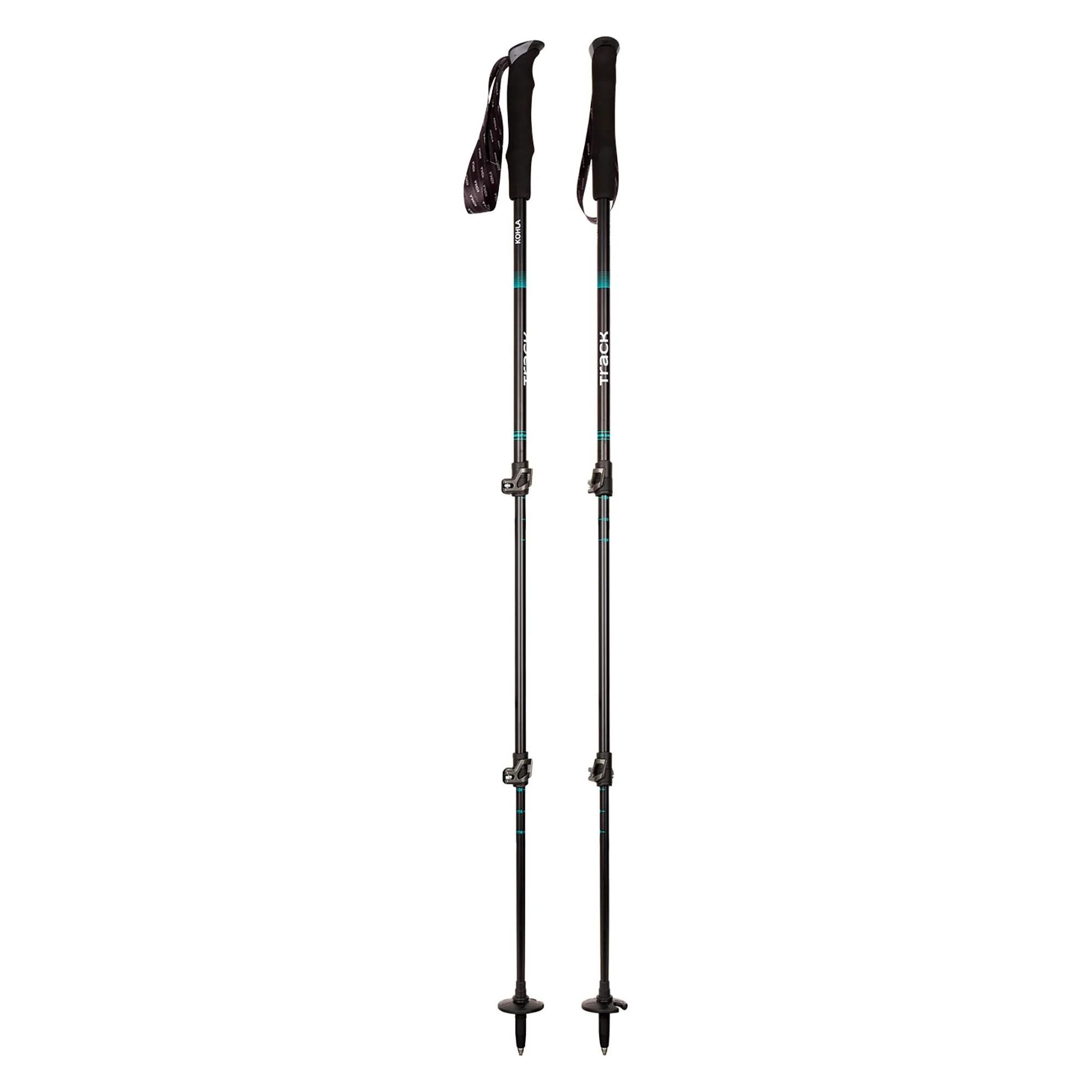 Kije aluminiowe Kohla Track Pole - black/florida keys (105 cm, 140 cm) (348653)