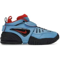 Nike, Herren, Hallenschuhe, Luft-Basketballschuh (35.5), Blau, Rot, Schwarz, Mehrfarbig