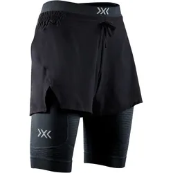 X-BIONIC Effektor 2in1 Funktionsshorts Damen B132 - x black/x black M