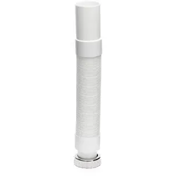 Multi Flexibler Abfluss Weiß Kunststoff E34054CR