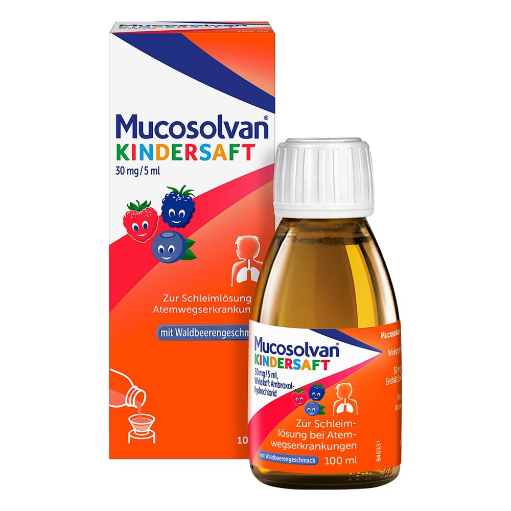 A. Nattermann & Cie GmbH Mucosolvan Kindersaft, Hustenlöser mit Ambroxol 02807988