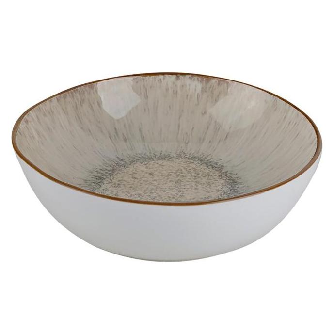 Domoletti Bowl Sahara sands, brown/white/yellow, 18.6 cm (18.60 cm) (67913360)