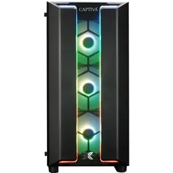 Captiva Highend R95-852 (2000 GB, 32 GB, AMD Ryzen 7 7800X3D, GeForce RTX 5070), PC, Schwarz