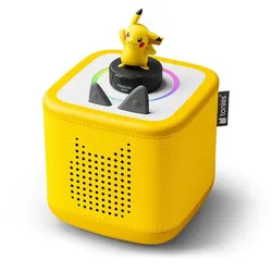 Tonies Toniebox 2 Starterset inkl. Pikachu Hörfigur (Schwarz)