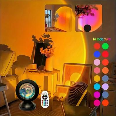 Uplifted Finds 16 Color Spectrum Vibrant Sunset Projection Light 16 Color Spectrum Vibrant Sunset Projection Light