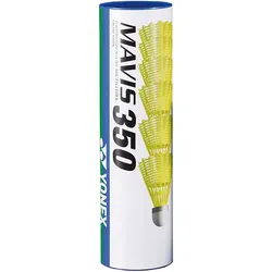 6er Pack YONEX MAVIS 350 Badmintonball gelb fast