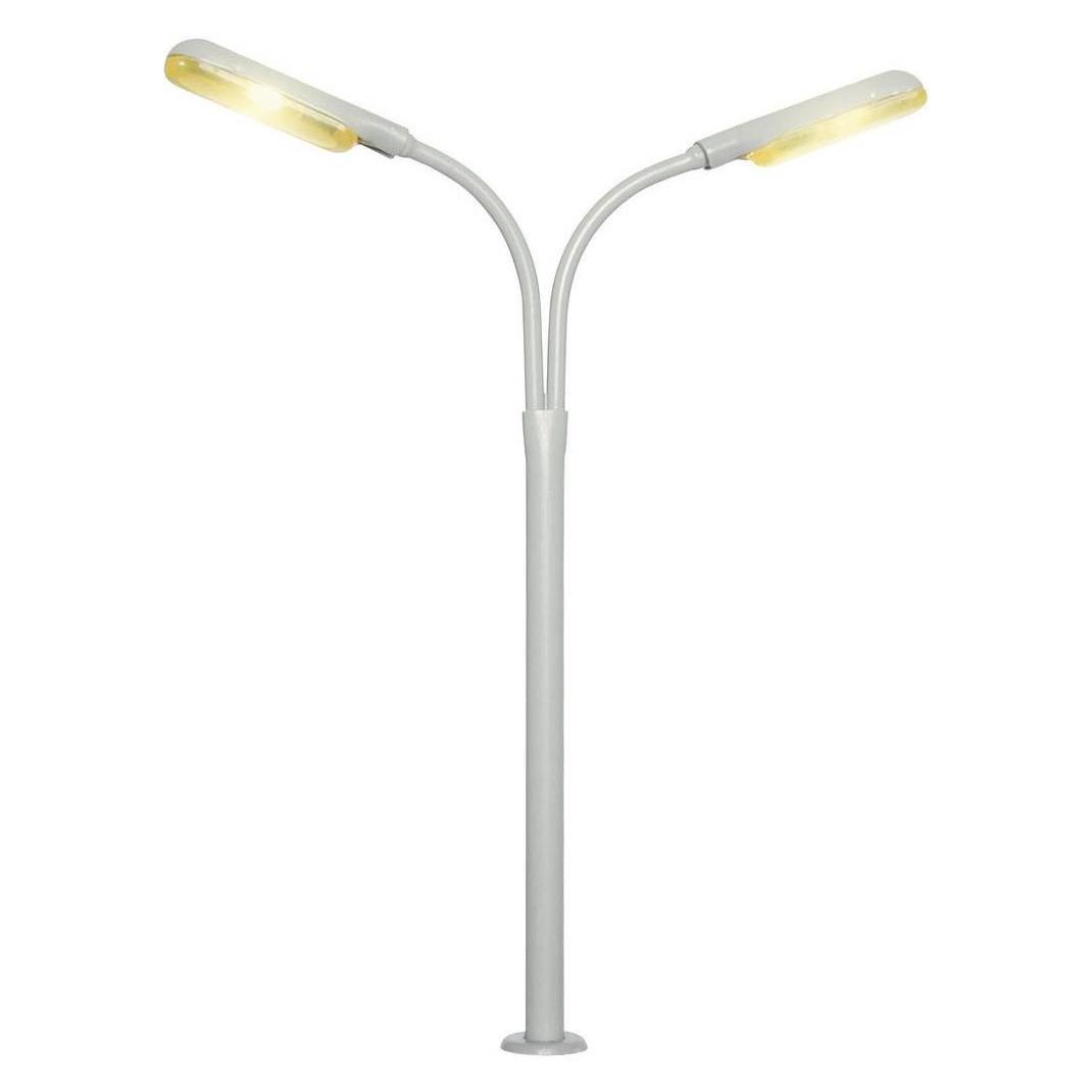 Viessmann H0 Peitschenleuchte doppelt Fe (6096)