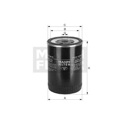 MANN-FILTER Kraftstofffilter WDK 1170