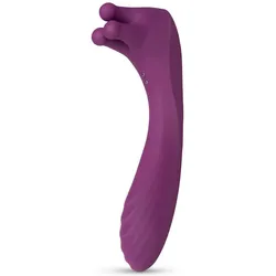 Easytoys, Vibrator, Vibrator mit rotierenden Perlen Lila