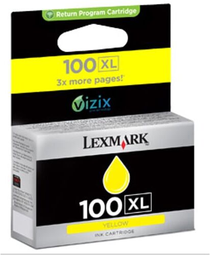 Lexmark 100XL ( 14N1071) tinteiro amarelo