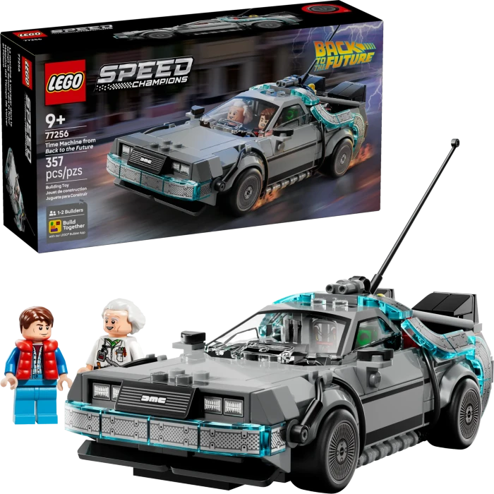 LEGO Speed Champions 77256 Zeitmaschine aus Zurück in die Zukunft