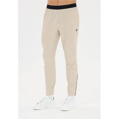 Lauftights VIRTUS "Michi", Herren, Gr. S, US-Größen, weiß, weiß, 88% Polyamid, 12% Elasthan, unifarben, Hosen, mit 4-Wege Stretch für viel Bewegungsfreiheit