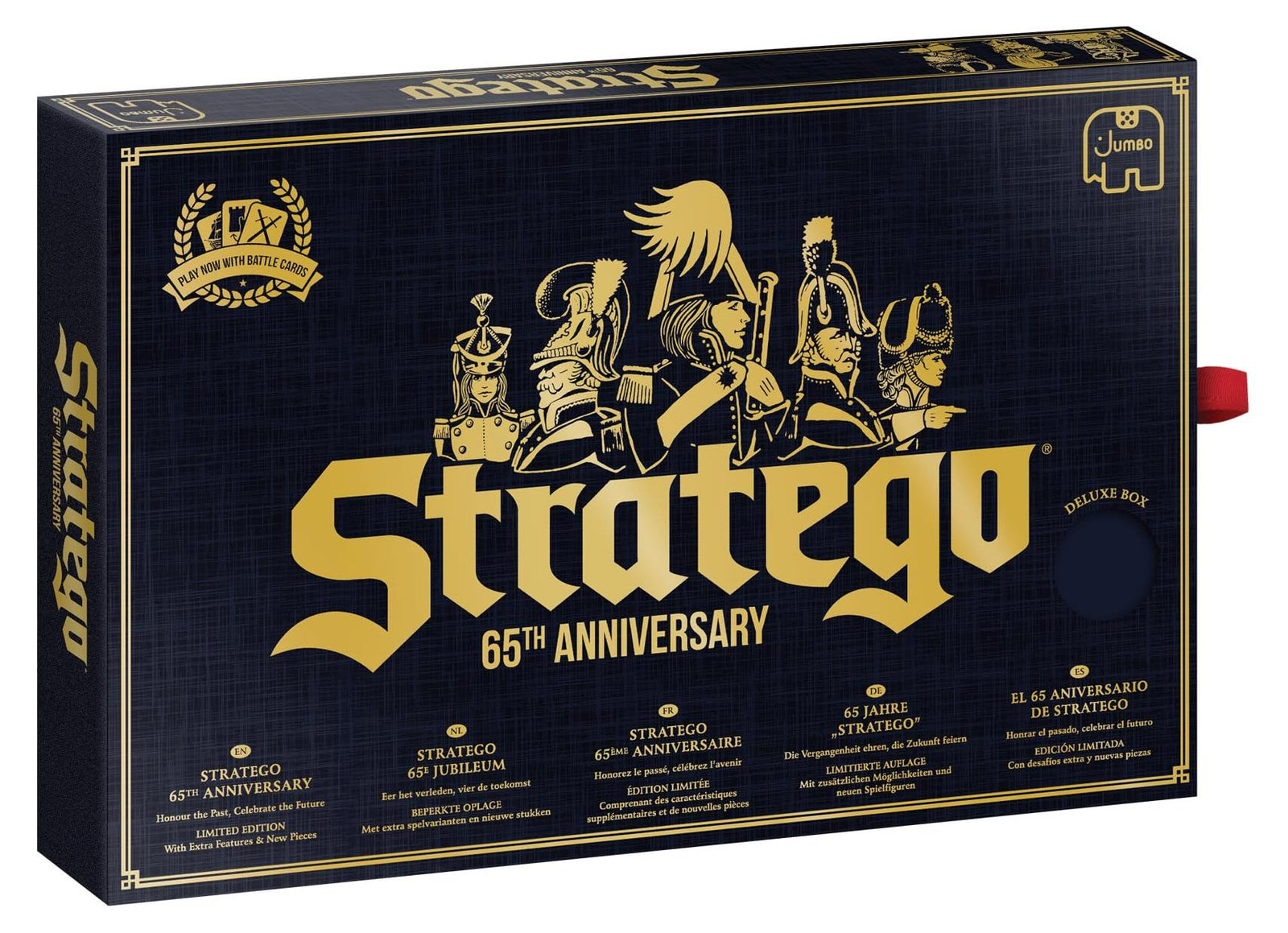 Jumbo Stratego 65e jubileumeditie bordspel voor strategie vanaf 8 jaar
