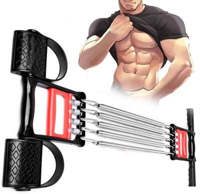 All Categories Goods Premium Adjustable Spring Chest Expander Workout Upper Body Strength Trainer Premium Adjustable Spring Chest Expander Workout Upper Body Strength Trainer