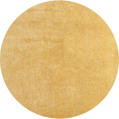Teppich MERINOS "Loft 37", gold, H:16mm Ø:120cm, Polyester, Teppiche, Teppich, Kunstfellteppich besonders weich und kuschelig, Fell Haptik