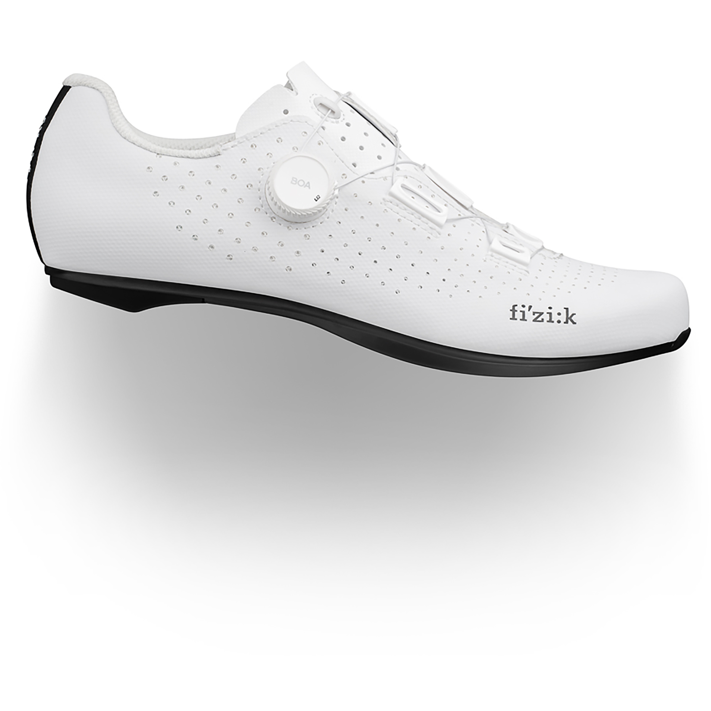 Fizik Decos Radschuhe Fahrradschuhe weiss Größe 45 Rennrad Atmungsaktiv