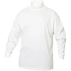 CLIQUE Elgin Rollkragen Langarmshirt Herren 00 - weiß S