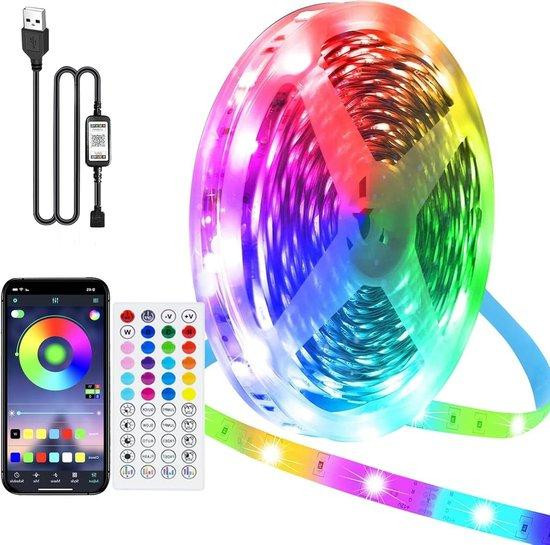 PSTAR LED Strip RGB Sfeerverlichting met App-besturing - 10m