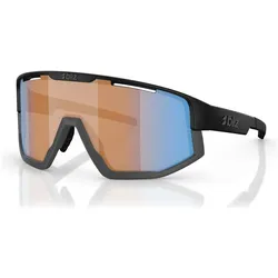 Bliz, Unisex, Sportbrille, Fusion Nano Optics Nordic Light (Black, Grey, Matt Black, Nano Optics Nordic Ligh Coral, orange w blue multi), Schwarz