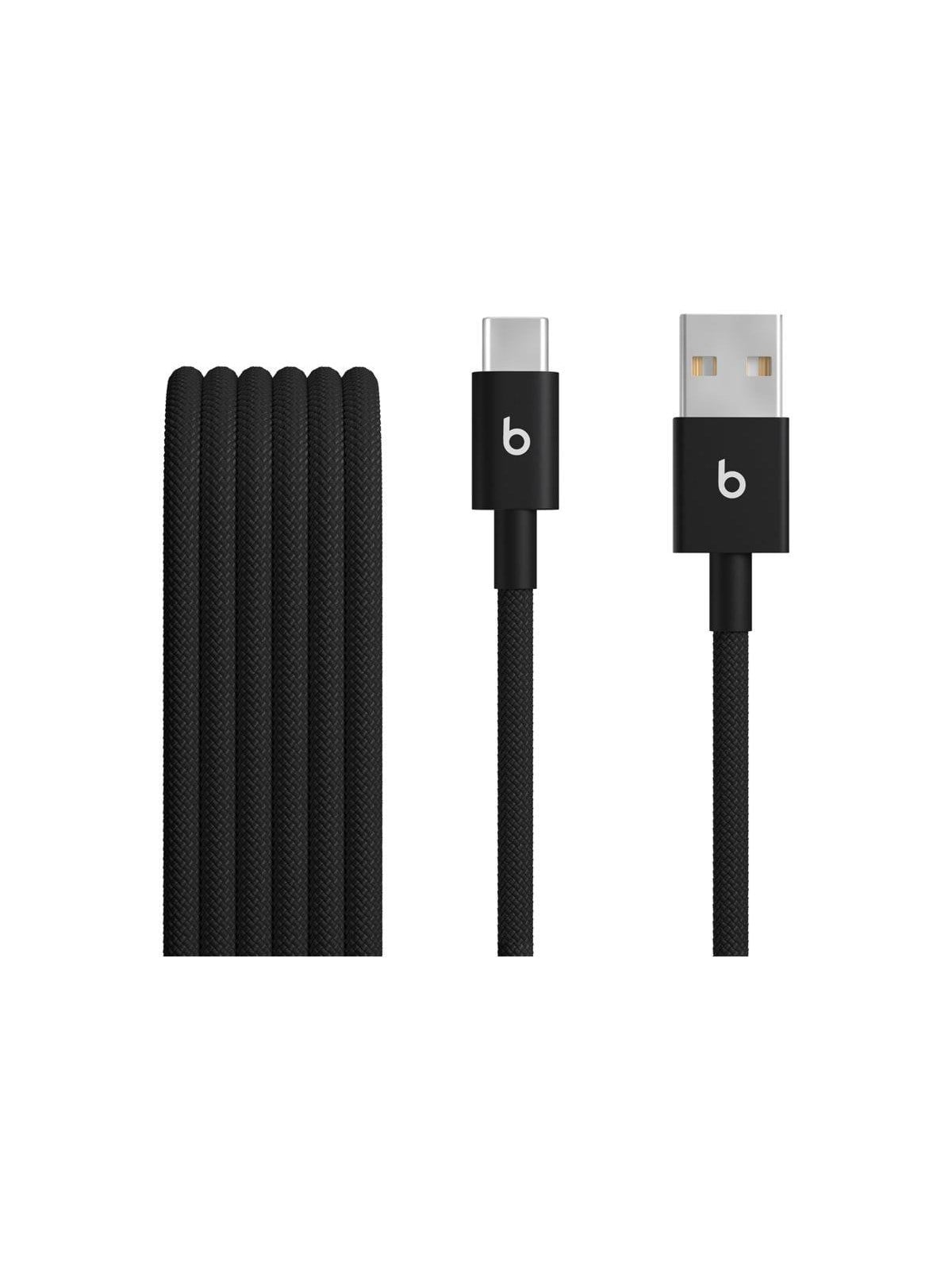 Apple Beats USB-A to USB-C Woven Cables - Bolt Black (2-pack)
