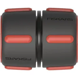 Fiskars, Schlauchanschluss + Schlauchverbinder, Schlauchreparator, Mit SoftGrip-Kontaktpunkten und Farbcodierungssystem, Universalgrösse, Ø 1 (Schlauchanschluss, Schlauchverbinder, 19 mm)