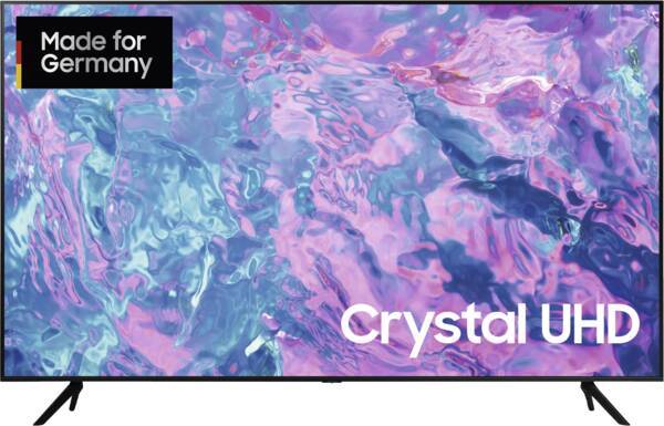 Samsung GU43CU7199UXZG 43 Zoll LED TV 4K Ultra HD Crystal Prozessor 4K - Schwarz