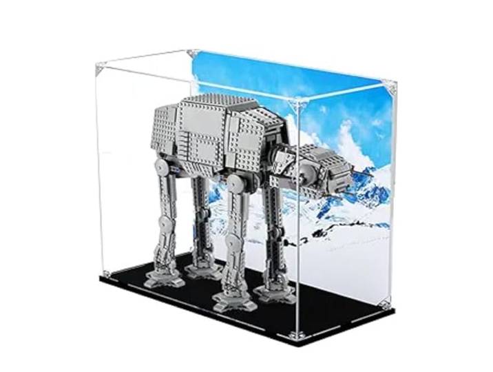 Hafu Mai Acryl-Vitrine für Lego Star Wars at-at Walker 75288, ultimative Display-Lösung für Modell-Sammlerstücke – Schützen Sie Ihre Modelle, transparent, HFM75288