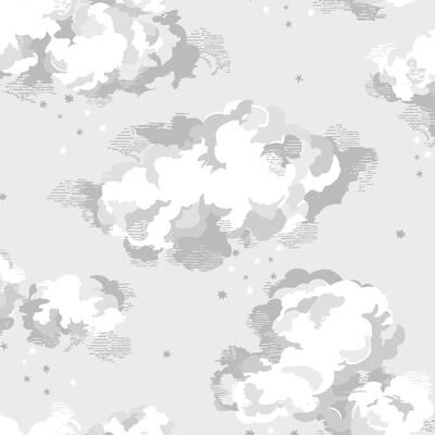 Cath Kidston Silver Linings Neutral Wallpaper