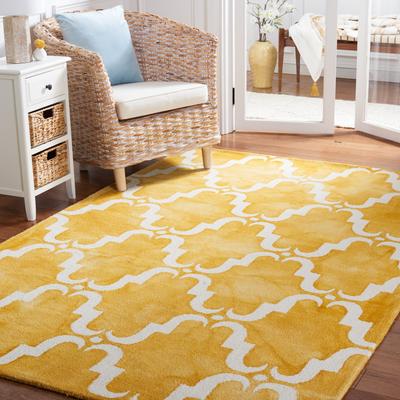 SAFAVIEH Handmade Dip Dye Teri Watercolor Vintage Boho Wool Rug