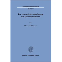 Stachow:Die vertragliche Absicherung de, Fachbücher von Johann Jakob Stachow