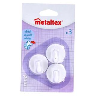 Metaltex Hafthaken rund 3 Stück (31986861)