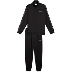 PUMA Polyester Tape Trainingsanzug Herren 01 - PUMA black S