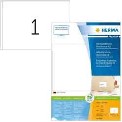 Herma, Etiketten, Etiketten