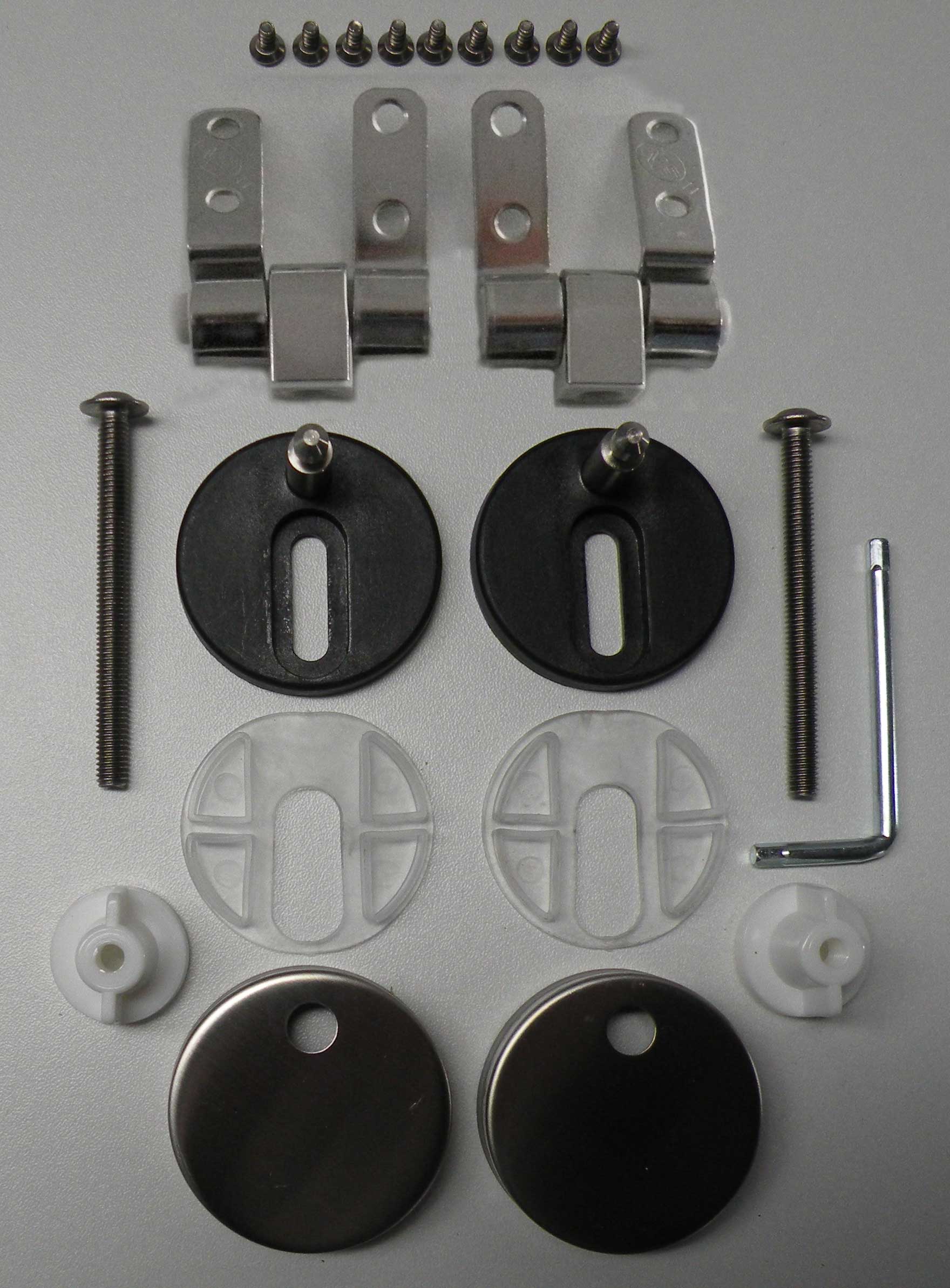 Pagette kit de montage 100-6000 Inox , pour tradition anti-contact sans couvercle